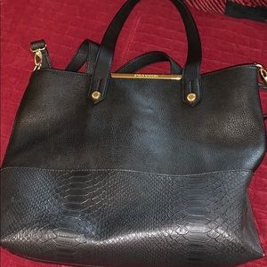 Steve Madden Black Tote